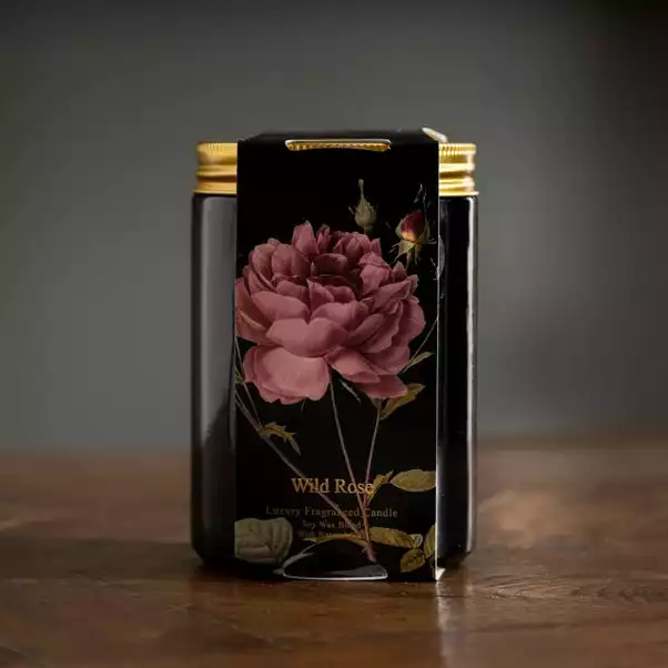 Natural History Museum Wild Rose Candle 410g 2 Natural History Museum Wild Rose Candle 410g - Image 2