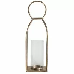 Cedar & Sage Aria Antique Gold Lantern -VibeAura Shop 30763041 alt03