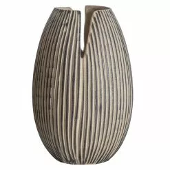 Cedar & Sage Large Stripe Vase 6 Cedar & Sage Large Stripe Vase -VibeAura Shop 30763063 alt03