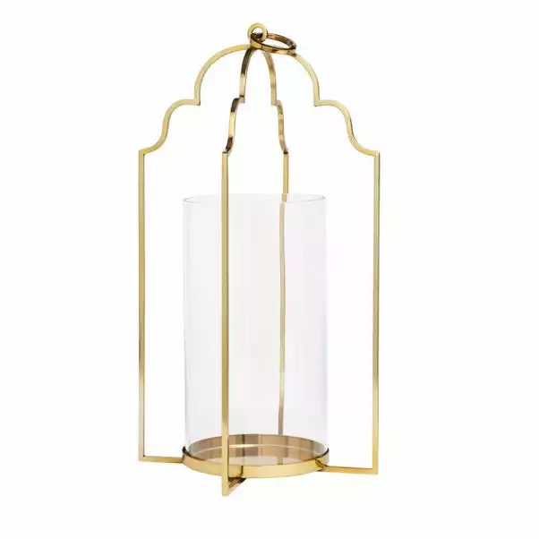 Dunelm Luxe Traveller Moroccan Lantern 50cm 3 Dunelm Luxe Traveller Moroccan Lantern 50cm - Image 3