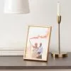 Dunelm Gold Easy Frame 7" X 5" (18cm X 13cm)
