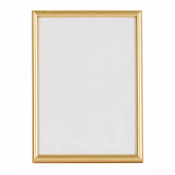 Dunelm Gold Easy Frame 7" X 5" (18cm X 13cm) 3 Dunelm Gold Easy Frame 7" X 5" (18cm X 13cm) - Image 3