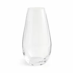 Dunelm Clear Glass Tapered Bullet Vase -VibeAura Shop 30765942 alt03