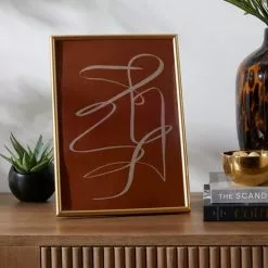 Dunelm Gold Easy Frame A4 12” X 8” (30cm X 21cm)