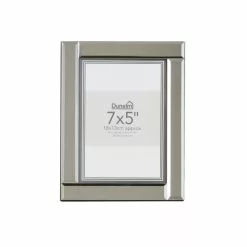 Dunelm Luxe Mirrored Photo Frame 7" X 5" (18 X 13cm) -VibeAura Shop 30767200 alt02