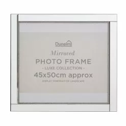 Dunelm Diamante Photo Frame 20" X 18" (50cm X 45cm) 5 Dunelm Diamante Photo Frame 20" X 18" (50cm X 45cm) -VibeAura Shop 30767210 alt02
