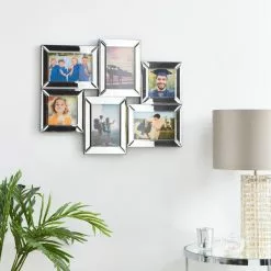 Dunelm Mirrored Multi App Photo Frame