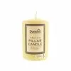 Dunelm Cream Pillar Candle 4.8cm X 7.6cm