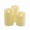 Churchgate Set Of 3 LED Candles