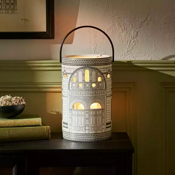 Natural History Museum Cathedral To Nature 33.5cm Lantern 1 Natural History Museum Cathedral To Nature 33.5cm Lantern
