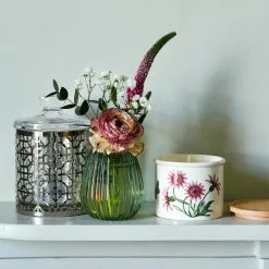 Portmeirion Botanic Garden Treasure Flower Wax Filled Candle -VibeAura Shop 30788908 alt03