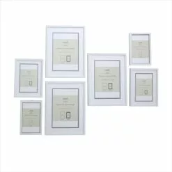 Dunelm Pack Of 7 Essentials Gallery Photo Frame -VibeAura Shop 30789171 alt02
