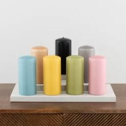 Dunelm Small Pillar Candle 15cm 6 Dunelm Small Pillar Candle 15cm -VibeAura Shop 30791546 alt02