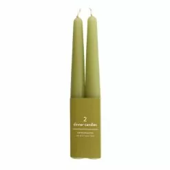 Dunelm Pack Of 2 Taper Candles 20cm -VibeAura Shop 30791636 alt02