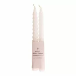 Dunelm Pack Of 2 Twisted Taper Candles 20cm 7 Dunelm Pack Of 2 Twisted Taper Candles 20cm -VibeAura Shop 30791644 alt03