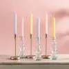 Dunelm Pack Of 6 Dinner Candles Pastels