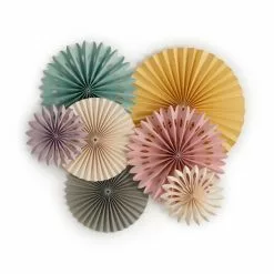 Dunelm Set Of 7 Easter Fans -VibeAura Shop 30792613 alt02