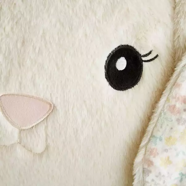 Dunelm Bunny Cuddle Cushion 2 Dunelm Bunny Cuddle Cushion - Image 2