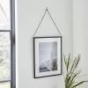 Dunelm Black Hanging Chain Photo Frame 16x12