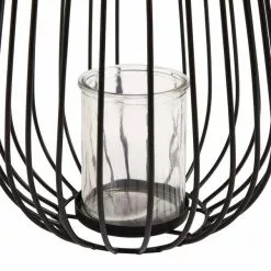 Dunelm Black Wire Lantern 40cm -VibeAura Shop 30795218 alt04