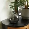 Dunelm Recycled Glass Vase Smoked 18cm