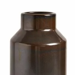 Dunelm Ceramic Vase 30cm Black -VibeAura Shop 30796401 alt03