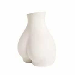 Dunelm Body Vase Cream 22cm -VibeAura Shop 30796402 alt03