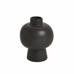 Dunelm Black 10cm Vase -VibeAura Shop 30796619 alt02