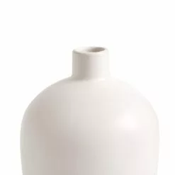 Dunelm Tall Vase 28cm White -VibeAura Shop 30796772 alt03
