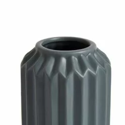 Dunelm Fluted Vase 14cm Pacific 5 Dunelm Fluted Vase 14cm Pacific -VibeAura Shop 30796792 alt03