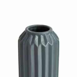 Dunelm Fluted Vase 25cm Pacific 7 Dunelm Fluted Vase 25cm Pacific -VibeAura Shop 30796793 alt03