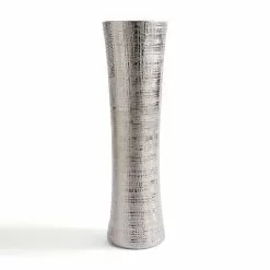 Dunelm Silver Romano Vase -VibeAura Shop 30797160 alt02