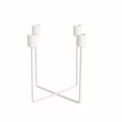 Dunelm White Metal Candle Holder 7 Dunelm White Metal Candle Holder -VibeAura Shop 30797187 alt03
