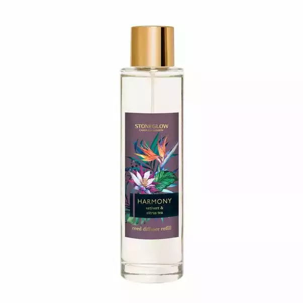 Stoneglow Vetiver & Citrus Tea Harmony 200ml Reed Diffuser Refill 1 Stoneglow Vetiver & Citrus Tea Harmony 200ml Reed Diffuser Refill