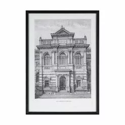 Cedar & Sage Glenford Vintage Illustration Framed Art