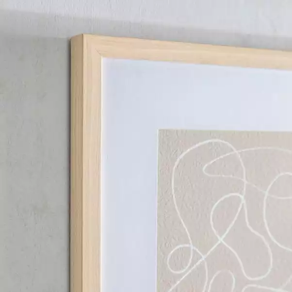 Cedar & Sage Abstract Line Drawing Framed Art 2 Cedar & Sage Abstract Line Drawing Framed Art - Image 2