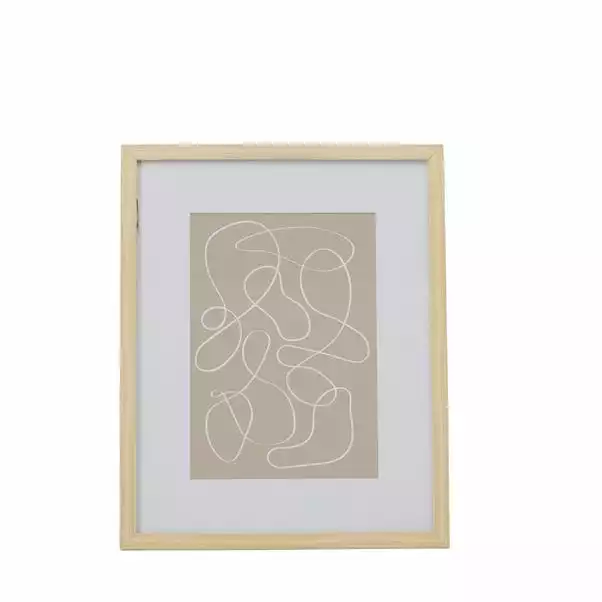 Cedar & Sage Abstract Line Drawing Framed Art 3 Cedar & Sage Abstract Line Drawing Framed Art - Image 3