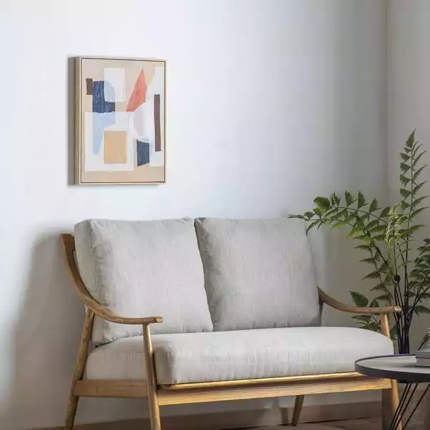 Cedar & Sage Emelle Abstract Textured Framed Canvas 1 Cedar & Sage Emelle Abstract Textured Framed Canvas