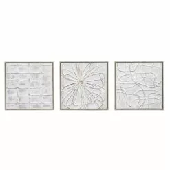 Cedar & Sage Set Of 3 Montro Textured Art -VibeAura Shop 30797785 alt03