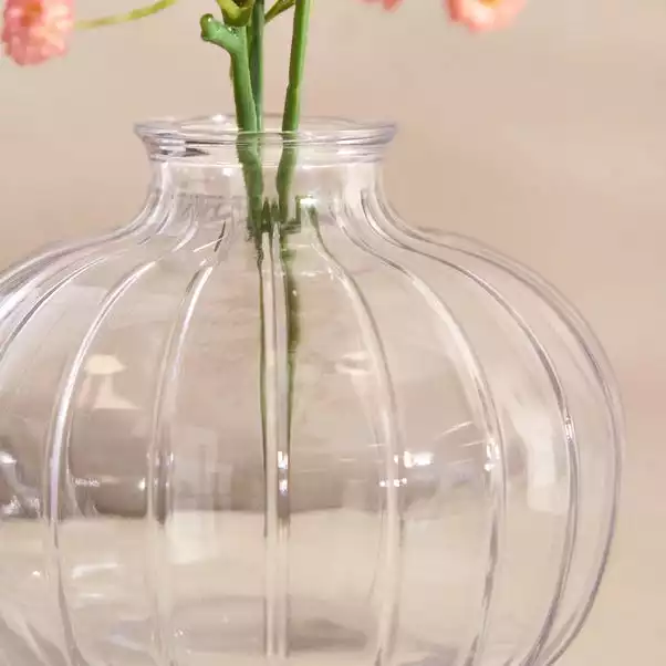 Dunelm Mini Glass Vase Clear 2 Dunelm Mini Glass Vase Clear - Image 2