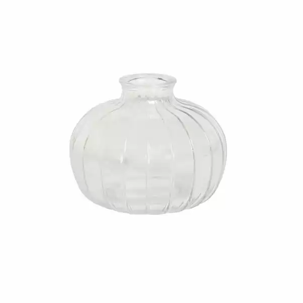 Dunelm Mini Glass Vase Clear 3 Dunelm Mini Glass Vase Clear - Image 3