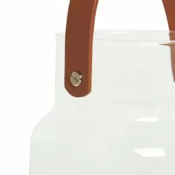 Dunelm Faux Leather Handled Lantern 16.5cm -VibeAura Shop 30797988 alt03