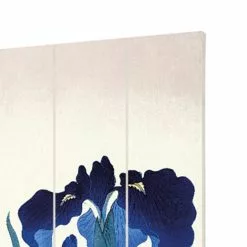 The Art Group Iris Flowers Wooden Wall Art 5 The Art Group Iris Flowers Wooden Wall Art -VibeAura Shop 30808900 alt02