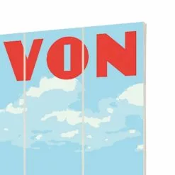 The Art Group Devon Wooden Wall Art -VibeAura Shop 30808909 alt02