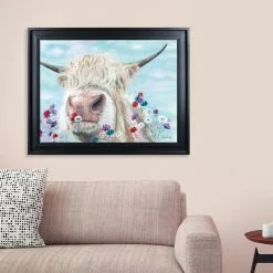 The Art Group Douglas With Flowers Framed Print