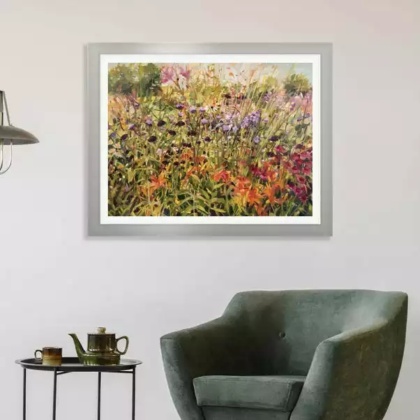 The Art Group Field With Lillies Framed Print 1 The Art Group Field With Lillies Framed Print