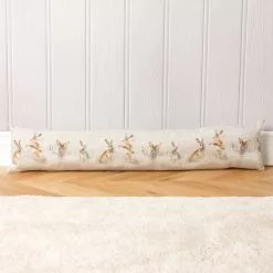 Evans Lichfield Snowy Hares Draught Excluder