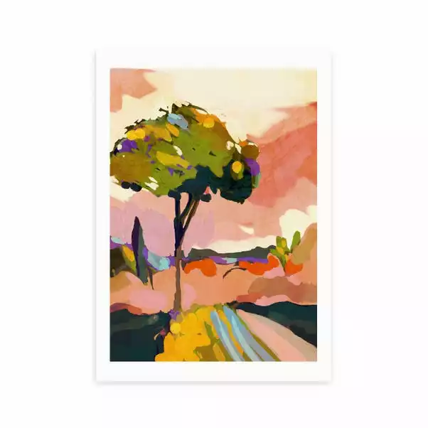 East End Prints Sundown With Tree Print 2 East End Prints Sundown With Tree Print - Image 2