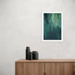 East End Prints Forest In The Lake Print