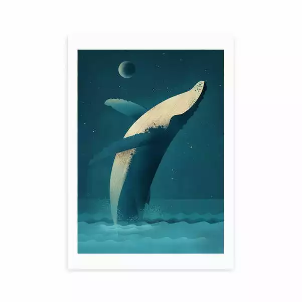 East End Prints Humpback Whale Print 2 East End Prints Humpback Whale Print - Image 2